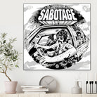 Sabotage by Nick Beery on GIANT ART - black digital drawing