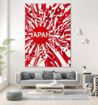 Japan by Danny Jardim on GIANT ART - red digital painting