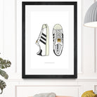 Adidas Superstar80s by Herinson Alvarez on GIANT ART - white digital drawing