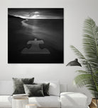 Beach Puzzle by Dariusz Klimczak on GIANT ART - black photo illustration