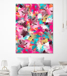 Colorful Place by Danny Jardim on GIANT ART - pink digital painting