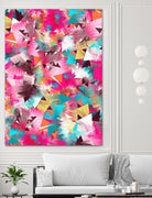 Colorful Place by Danny Jardim on GIANT ART - pink digital painting