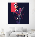 john mayer by fajar gunawan on GIANT ART - red photo illustration