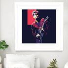 john mayer by fajar gunawan on GIANT ART - red photo illustration