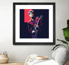 john mayer by fajar gunawan on GIANT ART - red photo illustration