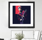 john mayer by fajar gunawan on GIANT ART - red photo illustration