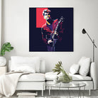 john mayer by fajar gunawan on GIANT ART - red photo illustration