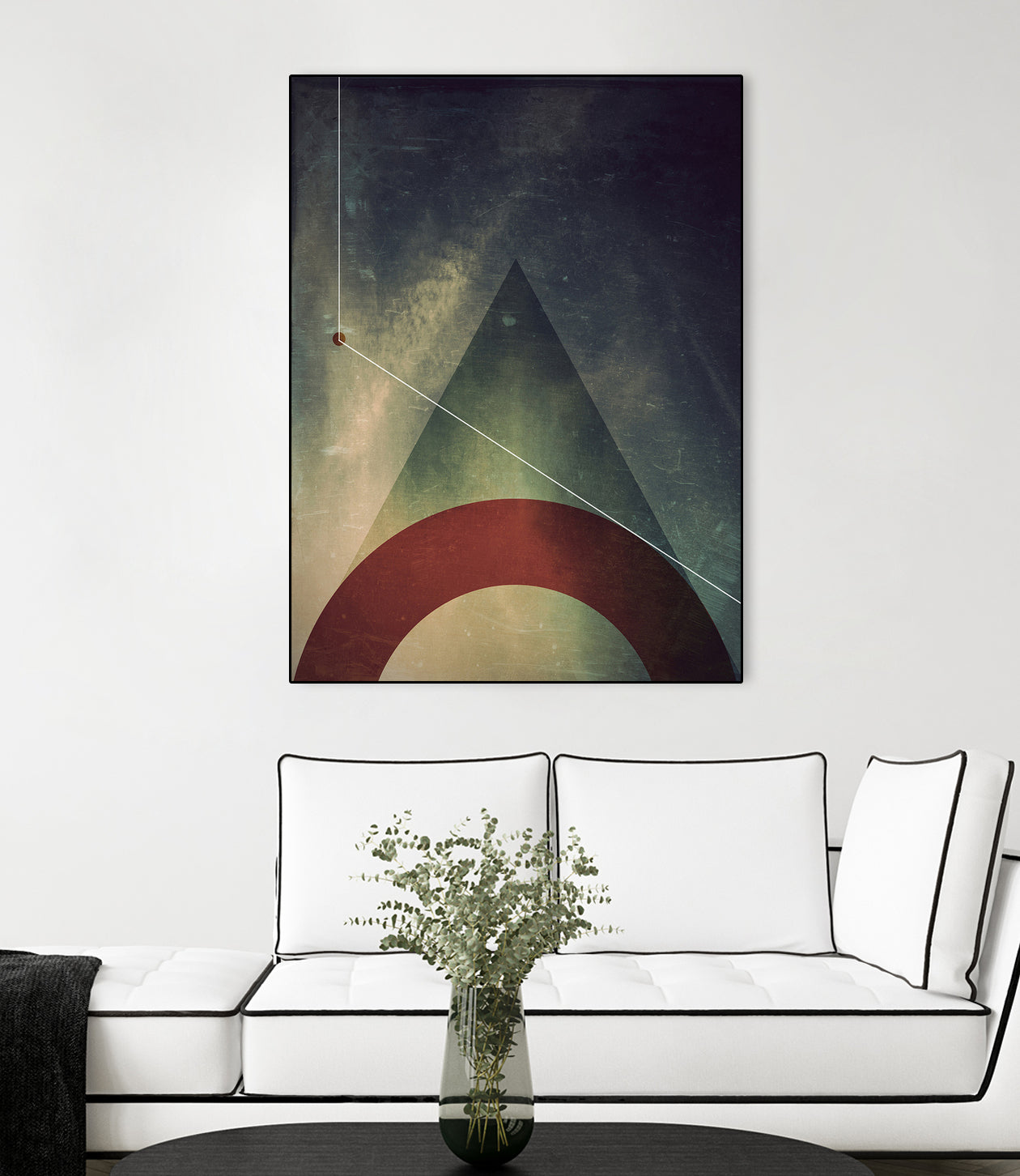 triangle half circle by Danny Jardim on GIANT ART - digital drawing