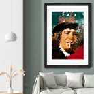 Keith Richards by Igor Moura on GIANT ART - red digital painting