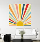 Sun Shines Inside you by Chrysafia Vogiatzi on GIANT ART - yellow digital painting