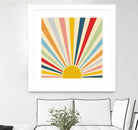 Sun Shines Inside you by Chrysafia Vogiatzi on GIANT ART - yellow digital painting