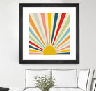 Sun Shines Inside you by Chrysafia Vogiatzi on GIANT ART - yellow digital painting