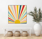 Sun Shines Inside you by Chrysafia Vogiatzi on GIANT ART - yellow digital painting