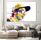 Valentino Rossi (Alt) by Ahmad Taufiq on GIANT ART - white digital drawing