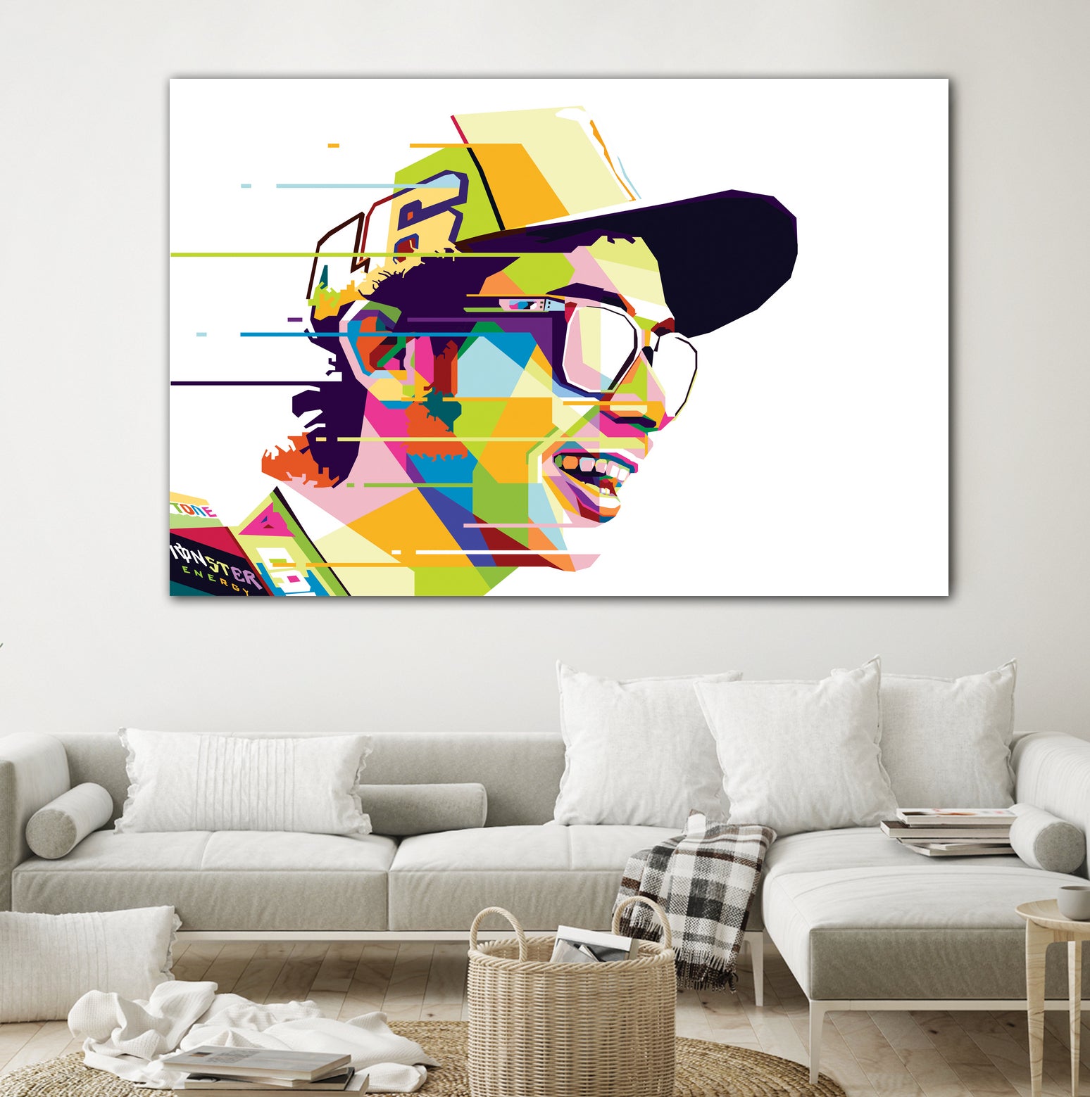 Valentino Rossi (Alt) by Ahmad Taufiq on GIANT ART - white digital drawing