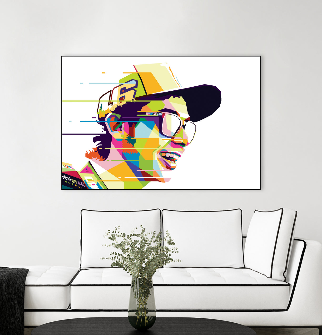 Valentino Rossi (Alt) by Ahmad Taufiq on GIANT ART - white digital drawing