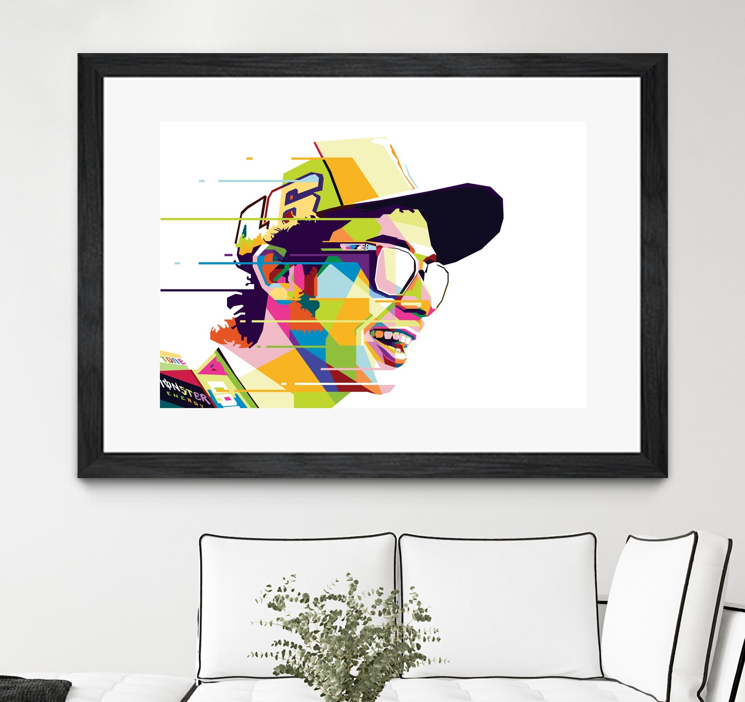 Valentino Rossi (Alt) by Ahmad Taufiq on GIANT ART - white digital drawing