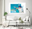 Muncy Power by Claudia Labarca on GIANT ART - blue digital painting