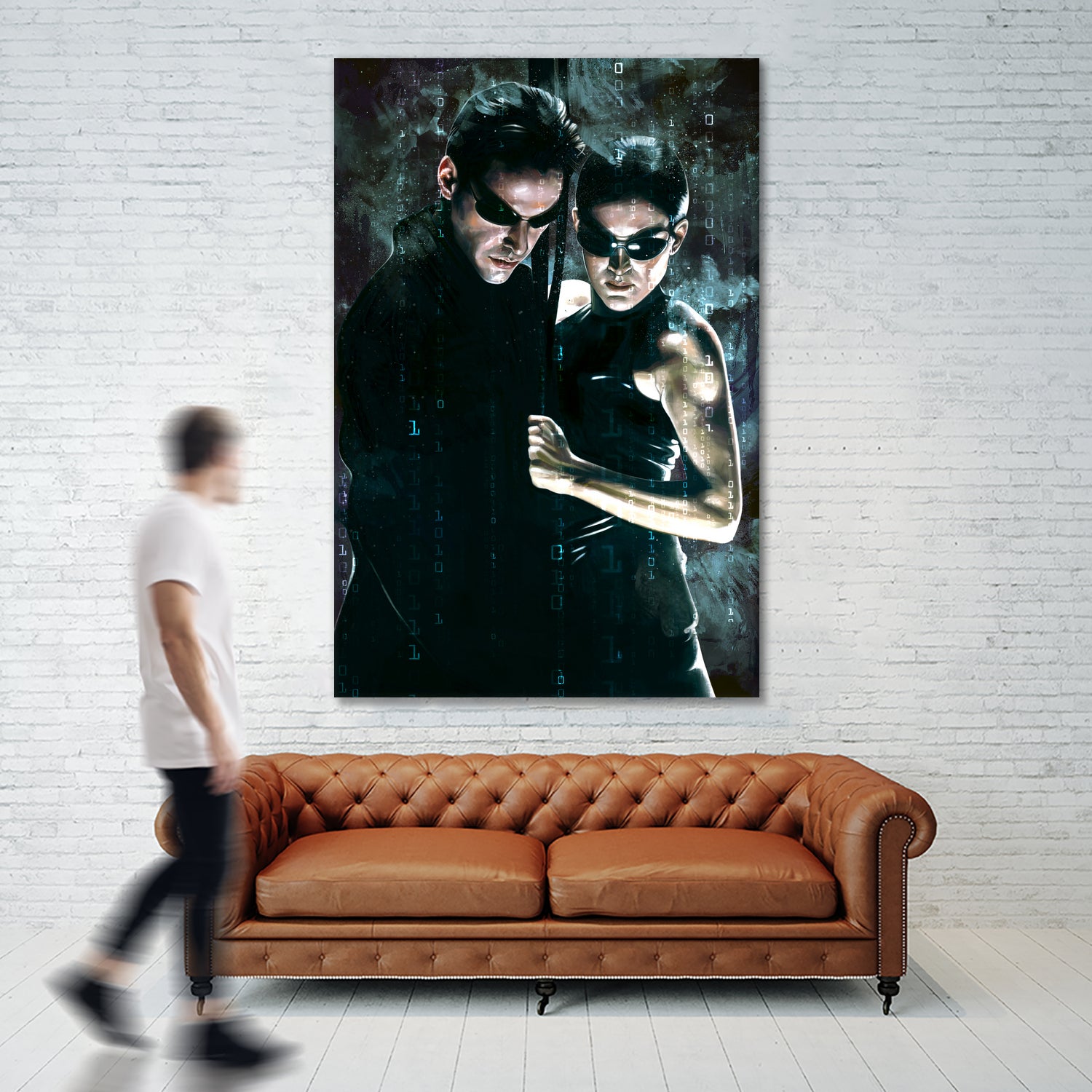 The Matrix by Dmitry Belov on GIANT ART - black digital painting