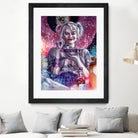 Chillin with Harley by Arcadia Wiryawan on GIANT ART - pink digital painting