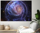 Galaxy Bubble by Erika Kaisersot on GIANT ART - blue photo manipulation