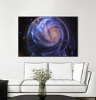 Galaxy Bubble by Erika Kaisersot on GIANT ART - blue photo manipulation