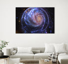 Galaxy Bubble by Erika Kaisersot on GIANT ART - blue photo manipulation