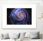 Galaxy Bubble by Erika Kaisersot on GIANT ART - blue photo manipulation