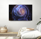 Galaxy Bubble by Erika Kaisersot on GIANT ART - blue photo manipulation