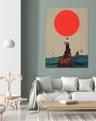 It's all Because You told me to Believe - Huge by Frank Moth on GIANT ART - red photo manipulation