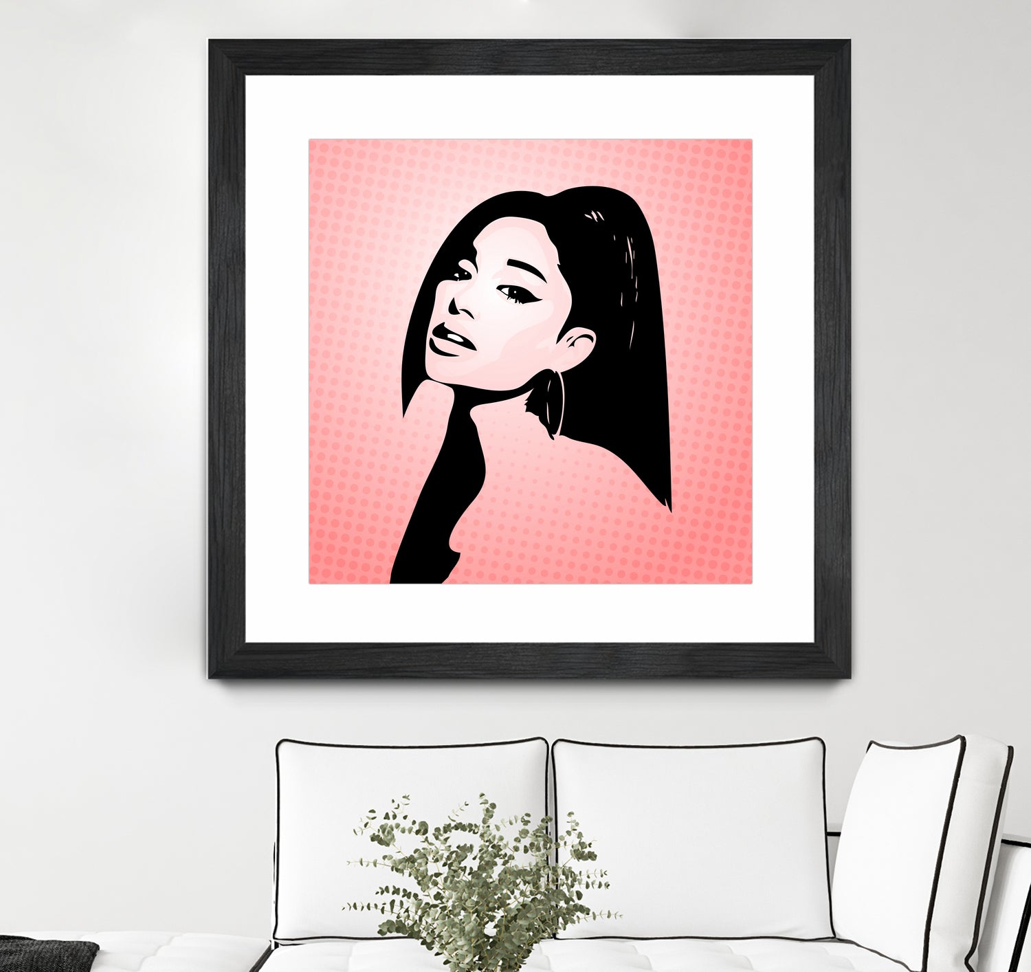 Ariana Grande | Pop Art by William Cuccio on GIANT ART - pink digital painting