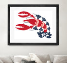 AMALFI LOBSTER CREAM by Thomas Fernez on GIANT ART - red digital drawing