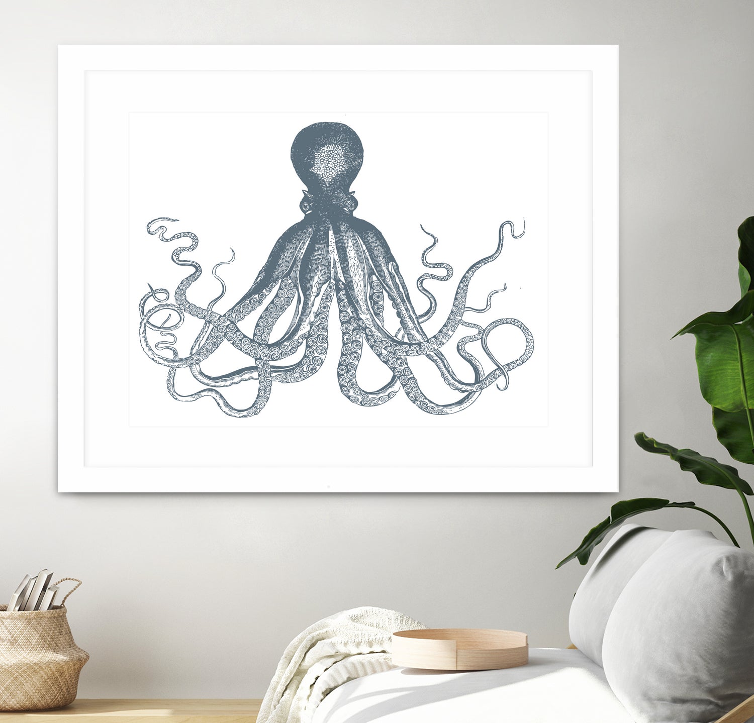 OCTOPUS GREY by Thomas Fernez on GIANT ART - gray digital drawing