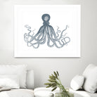 OCTOPUS GREY by Thomas Fernez on GIANT ART - gray digital drawing