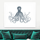 OCTOPUS GREY by Thomas Fernez on GIANT ART - gray digital drawing