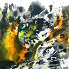 The Eye of the Leopard by Emma Kaufmann on GIANT ART - yellow mixed media