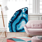 Blue Agate #3 (Part 2) #gem #decor #art by Anita & Bella Jantz on GIANT ART - blue photo illustration