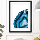 Blue Agate #3 (Part 2) #gem #decor #art by Anita & Bella Jantz on GIANT ART - blue photo illustration