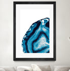 Blue Agate #3 (Part 2) #gem #decor #art by Anita & Bella Jantz on GIANT ART - blue photo illustration