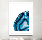 Blue Agate #3 (Part 2) #gem #decor #art by Anita & Bella Jantz on GIANT ART - blue photo illustration