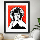 Tina Turner | Pop Art by William Cuccio on GIANT ART - red digital painting