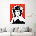 Tina Turner | Pop Art by William Cuccio on GIANT ART - red digital painting