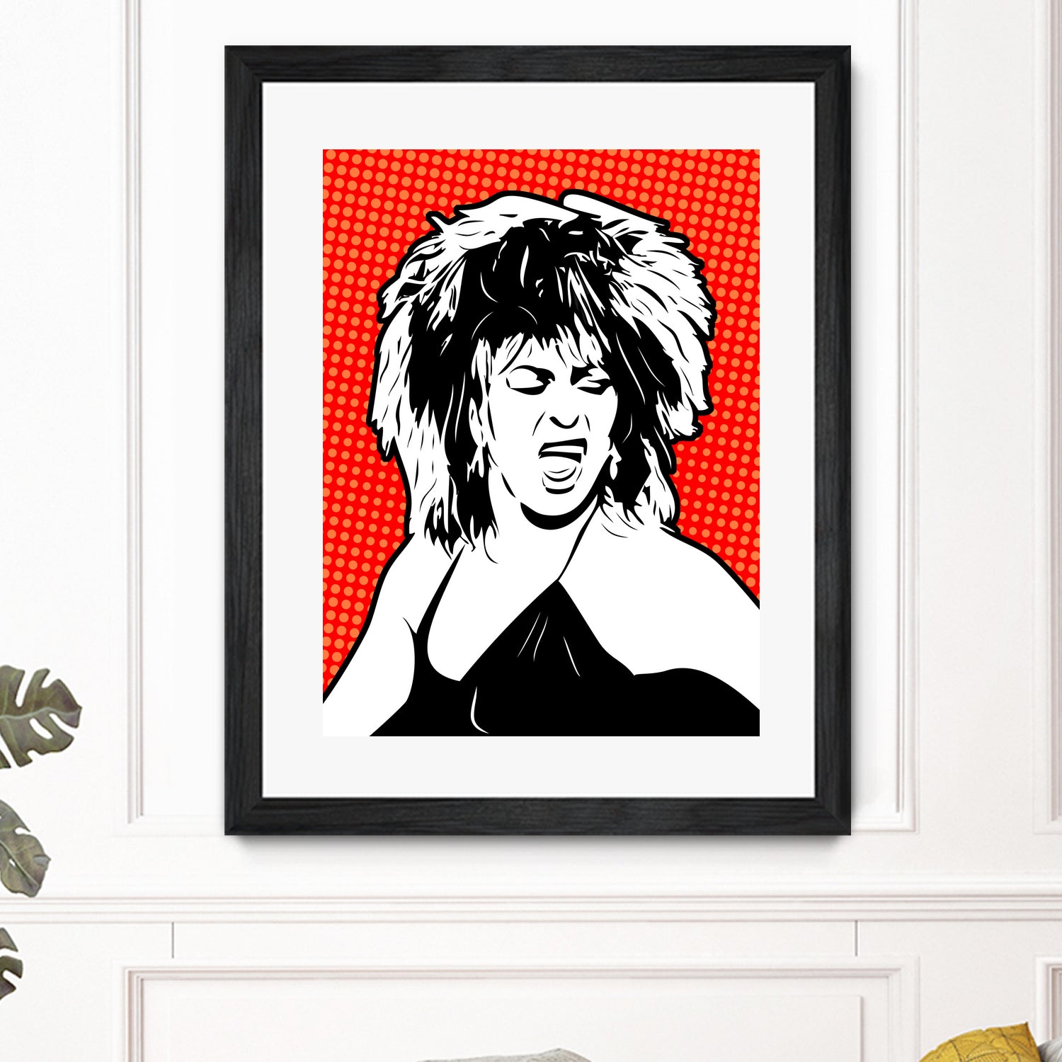 Tina Turner | Pop Art by William Cuccio on GIANT ART - red digital painting