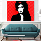 Amy Winehouse | Pop Art by William Cuccio on GIANT ART - red digital painting