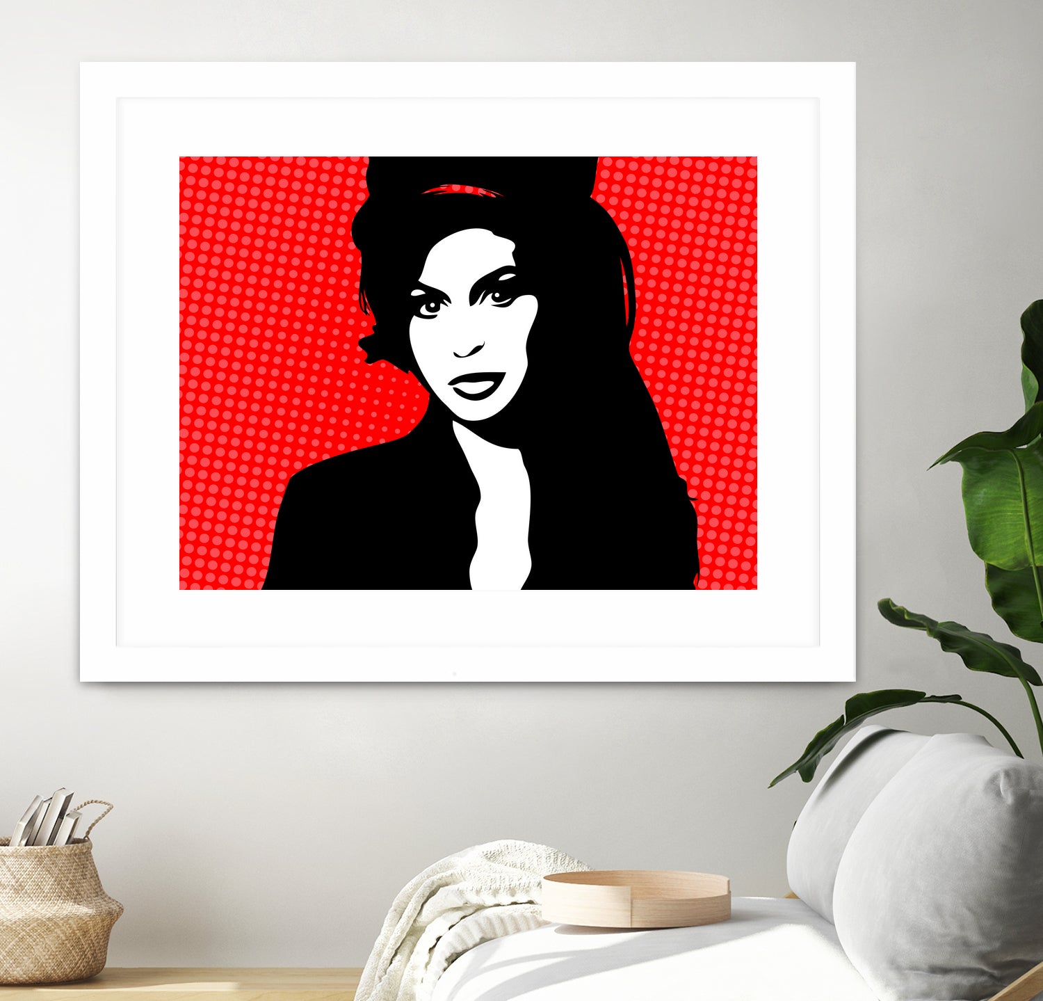 Amy Winehouse | Pop Art by William Cuccio on GIANT ART - red digital painting