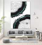 Agate Glitter Glam #16 #gem #decor #art by Anita & Bella Jantz on GIANT ART - green photo illustration