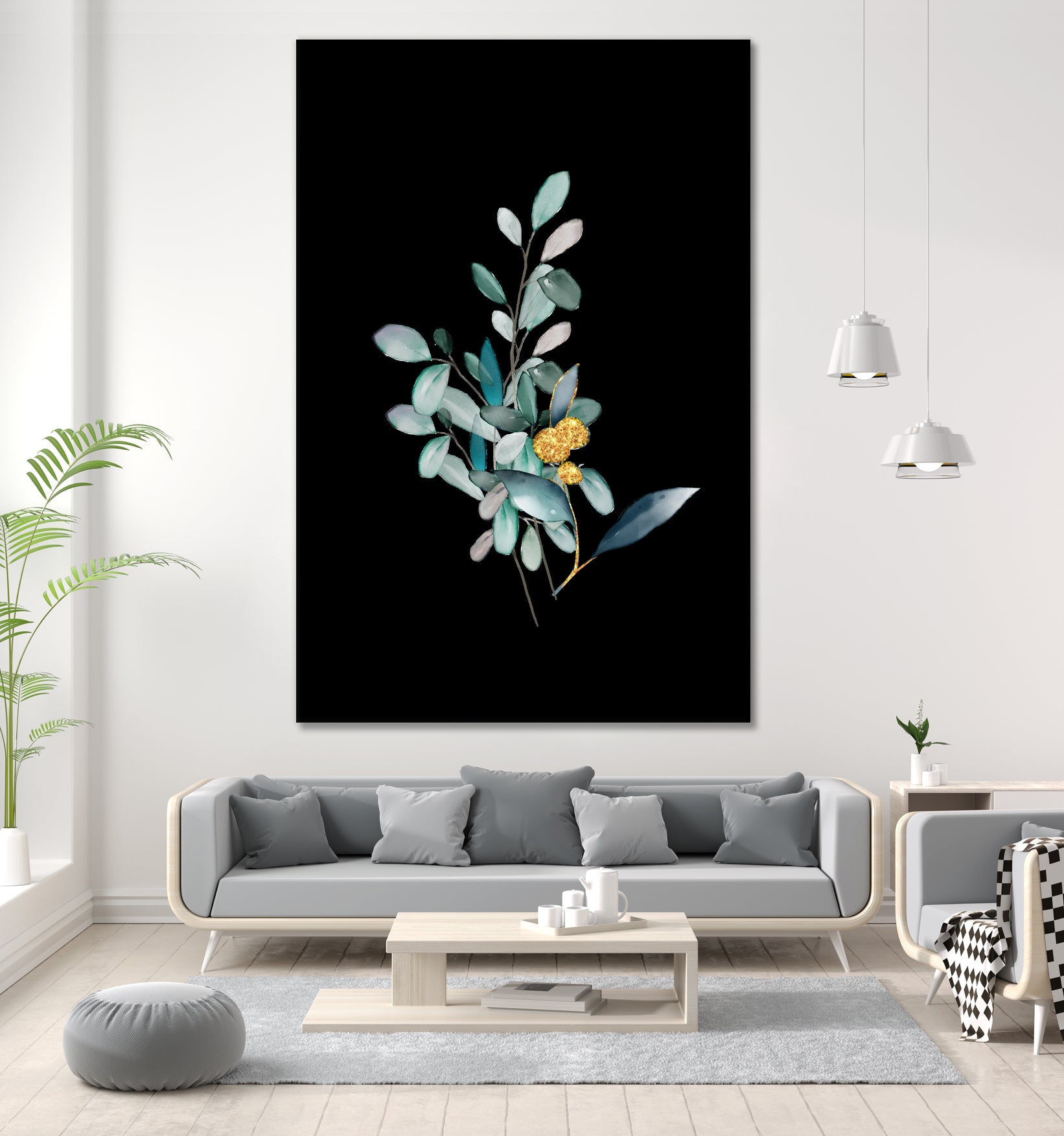 Wild Garden II by Studio North on GIANT ART - green digital painting