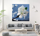 Spring Blossoms by Matthew Holden Bates on GIANT ART - white mixed media