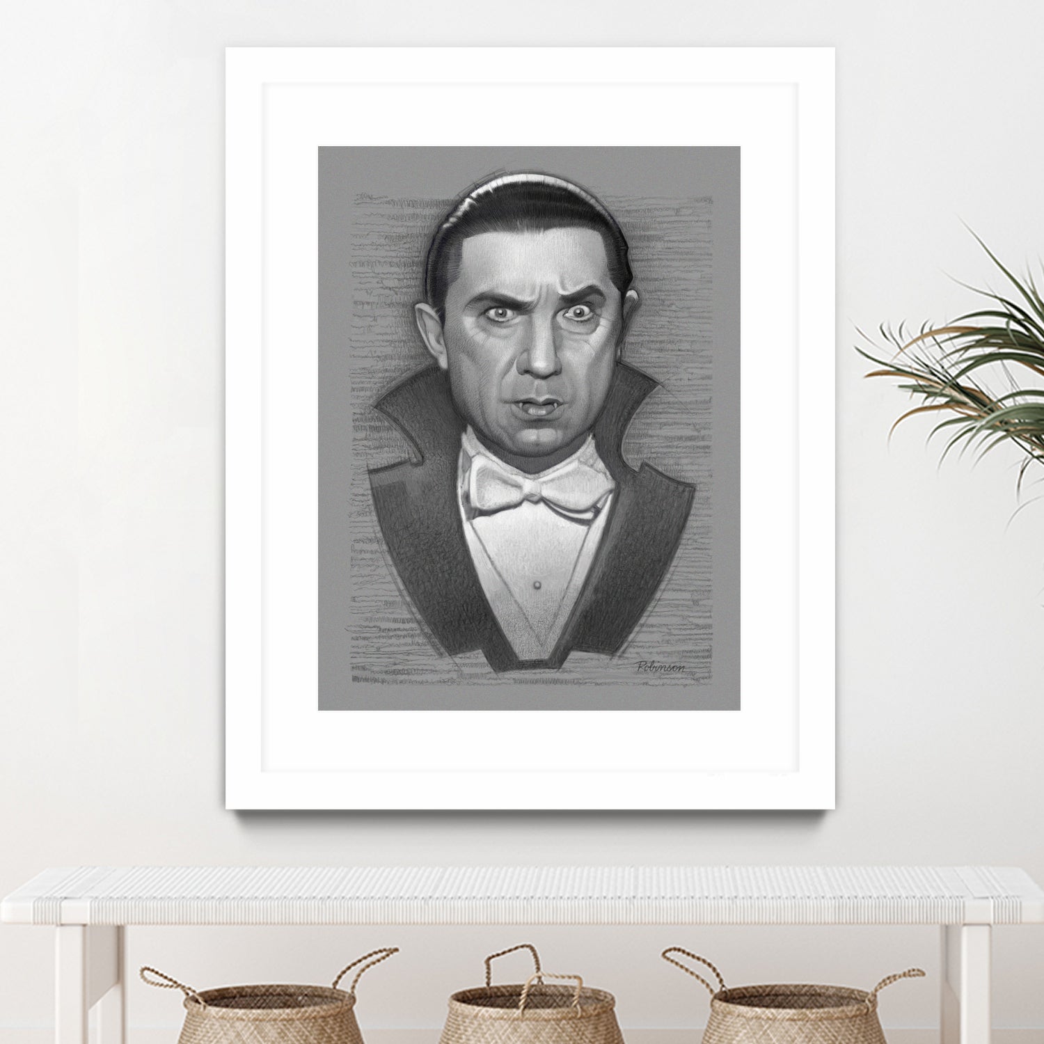 Bela Lugosi - Dracula by Dave Robinson on GIANT ART - red digital drawing