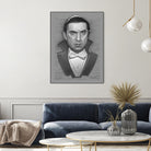 Bela Lugosi - Dracula by Dave Robinson on GIANT ART - red digital drawing